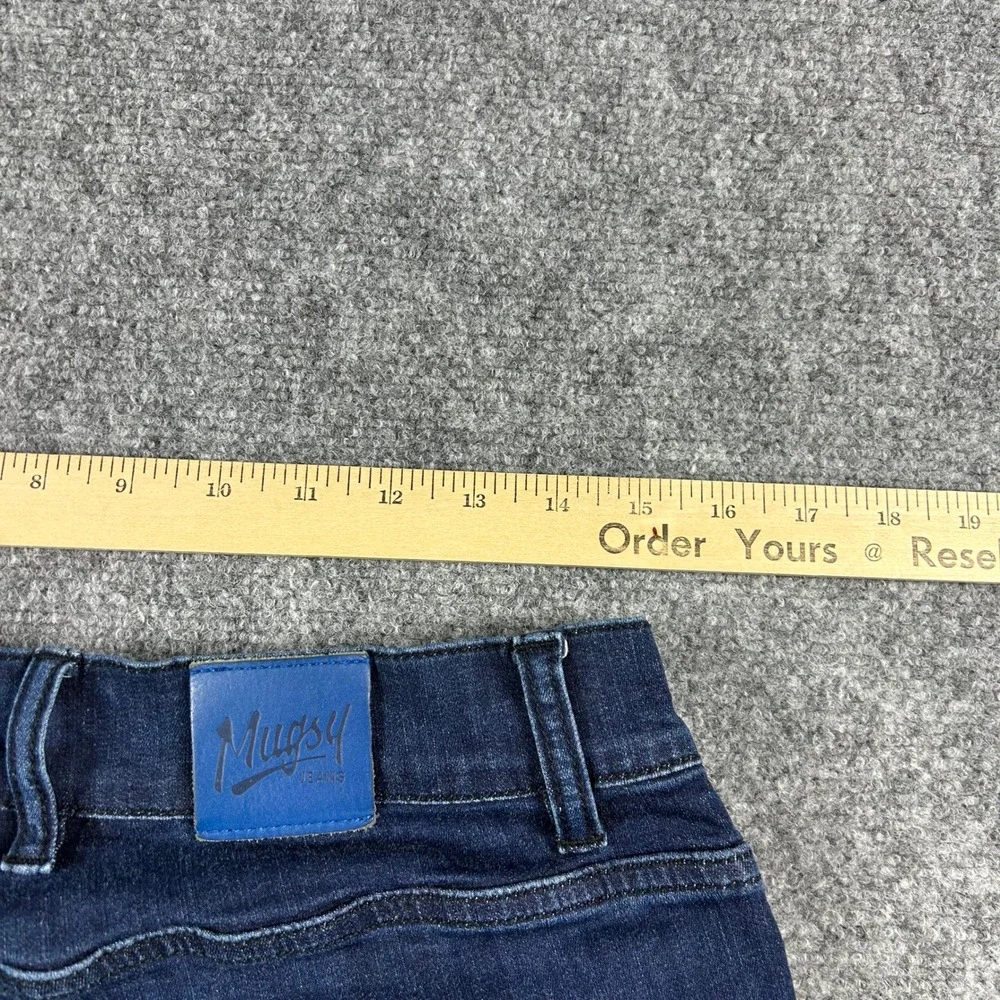 Mugsy Jeans Studio Blues Mens 32x32 Dark‎ Wash Stretch Denim FLX3NSB-32X32